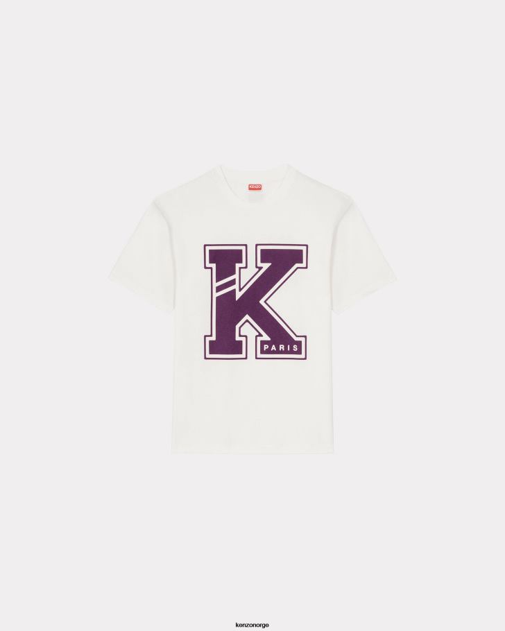 Kenzo klær menn off white varsity' t-skjorte DVNVN197