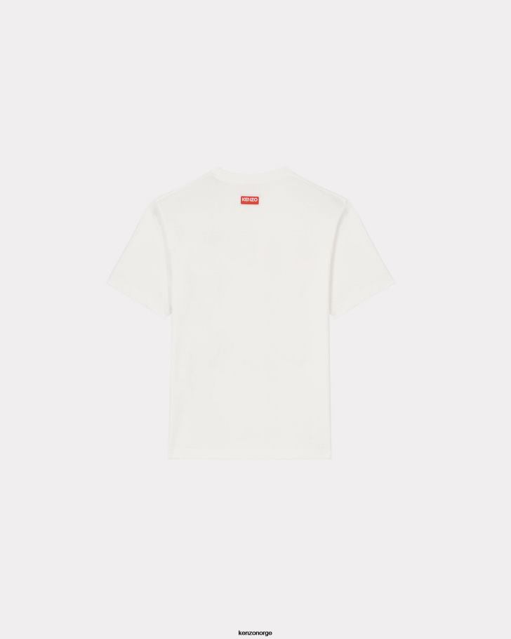 Kenzo klær menn off white varsity' t-skjorte DVNVN197