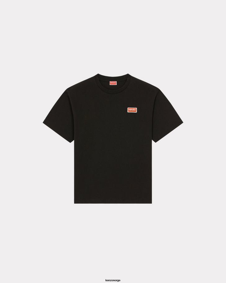 Kenzo klær menn svart Paris oversize t-skjorte DVNVN70