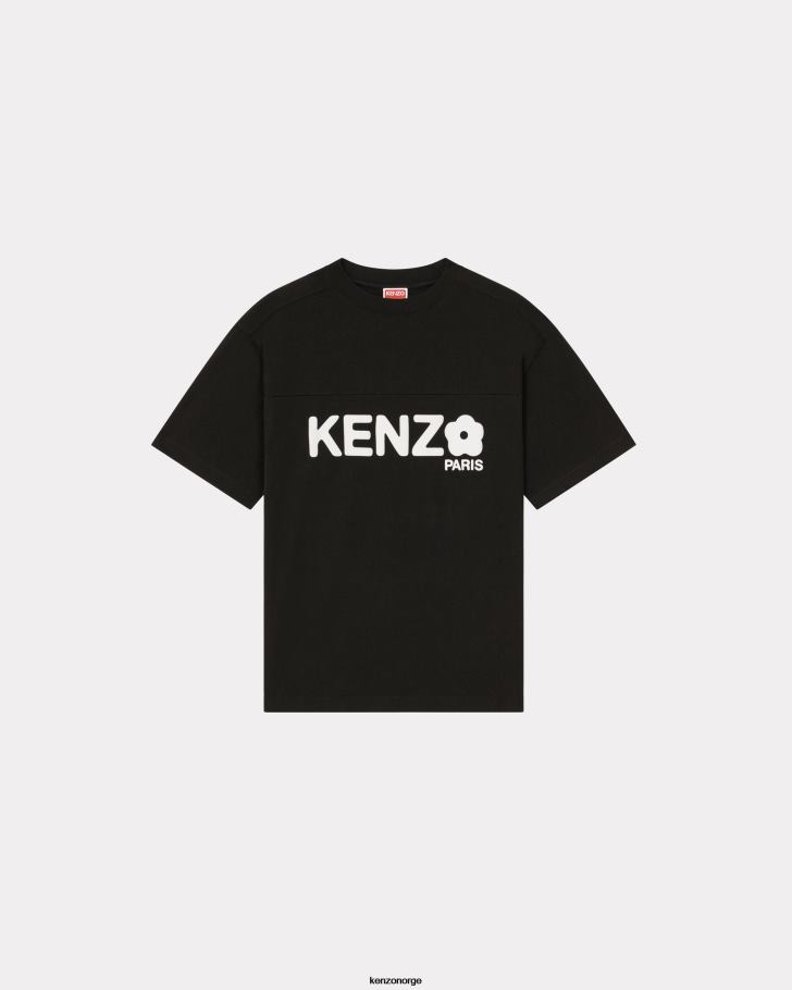 Kenzo klær menn svart oversize 'boke flower 2.0' t-skjorte DVNVN16