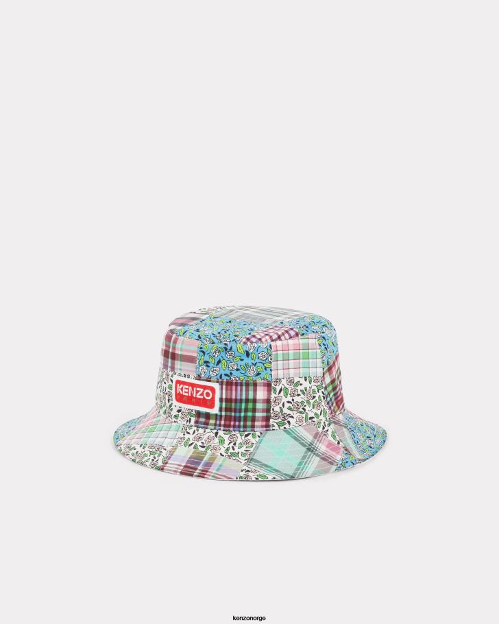 Kenzo tilbehør unisex flerfarget Patchwork' vendbar bøttehatt DVNVN818