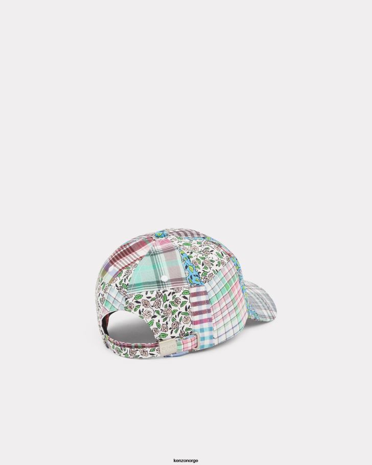 Kenzo tilbehør unisex flerfarget patchwork-hette DVNVN850