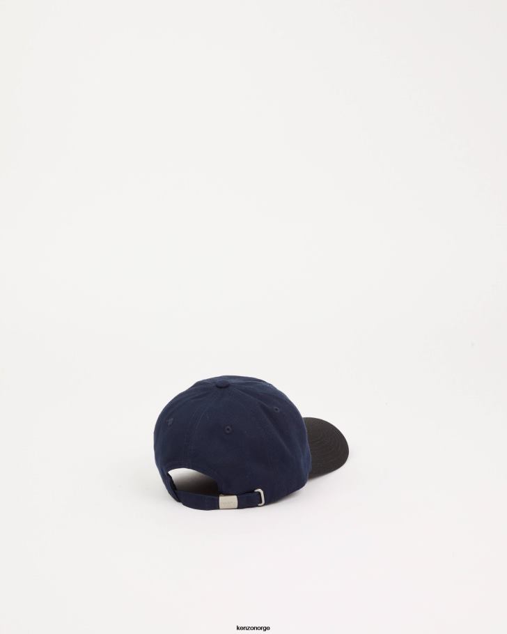 Kenzo tilbehør unisex marineblå paris baseballcaps med langt visir DVNVN802