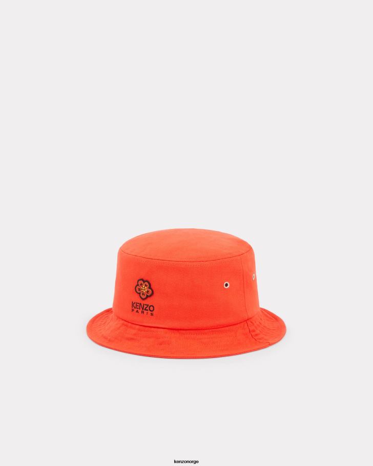 Kenzo tilbehør unisex middels rød boke flower' crest bøttehatt DVNVN827