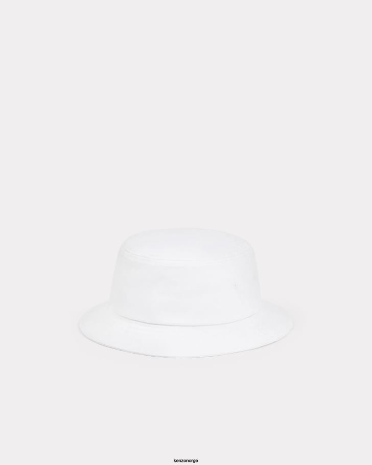 Kenzo tilbehør unisex off white paris solhatt DVNVN821