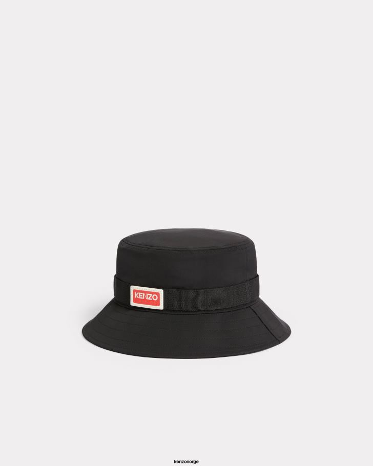 Kenzo tilbehør unisex svart jungel bøttehatt DVNVN801