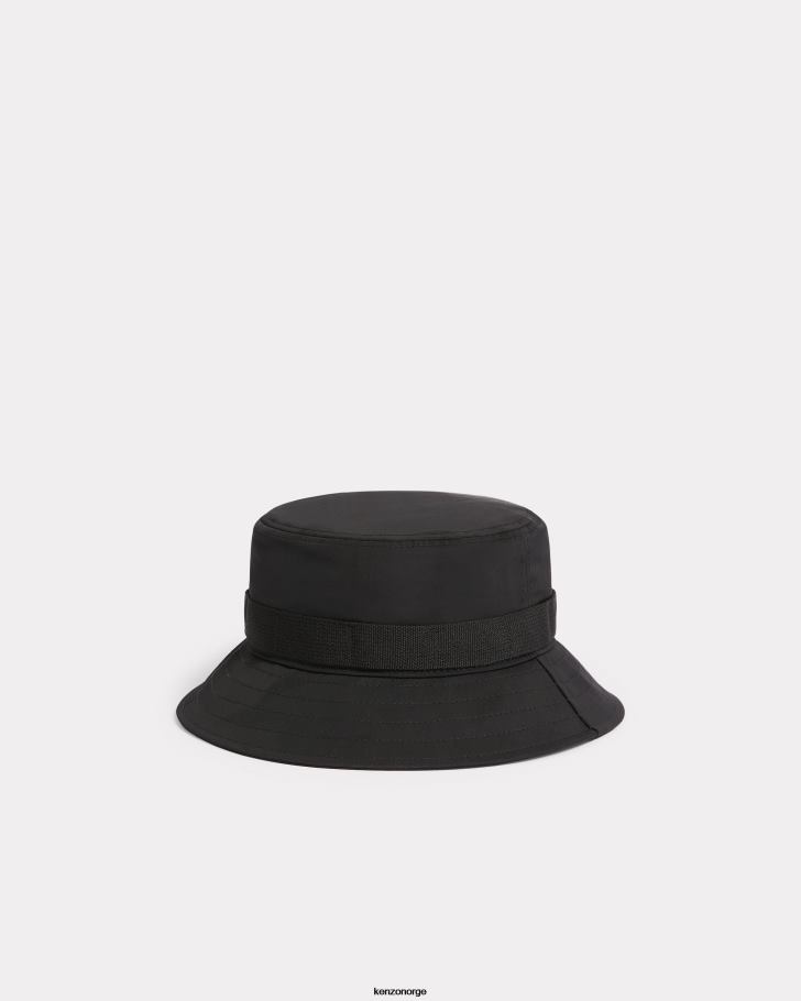 Kenzo tilbehør unisex svart jungel bøttehatt DVNVN801