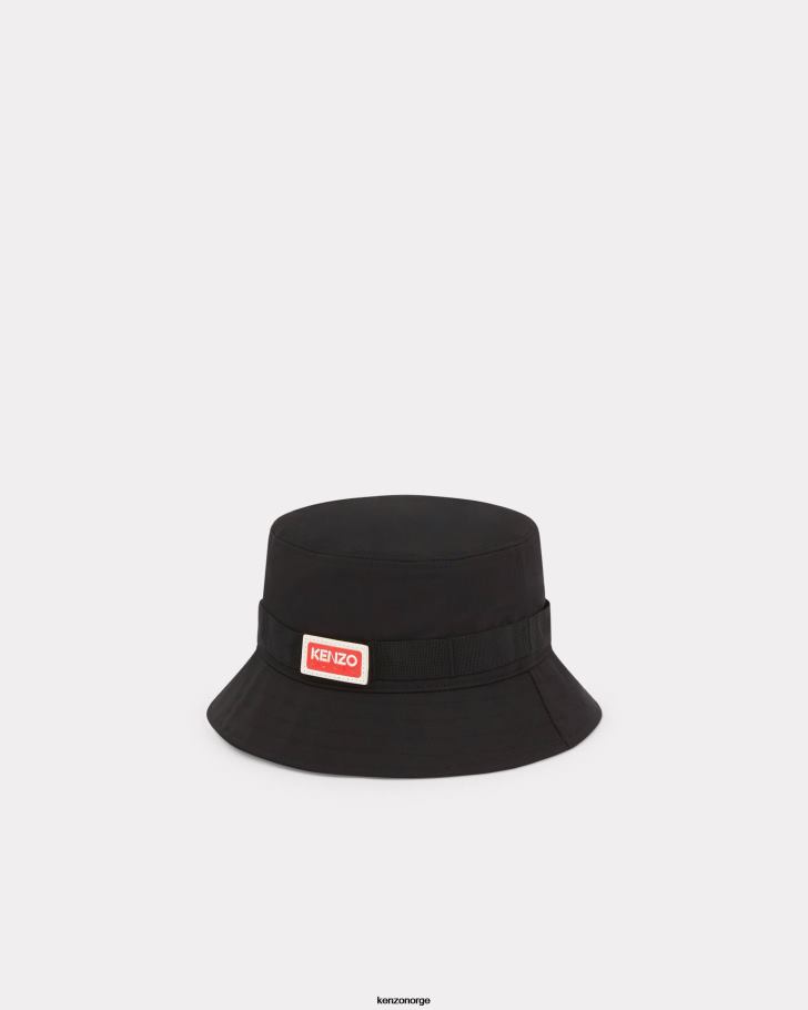 Kenzo tilbehør unisex svart jungel bøttehatt DVNVN819