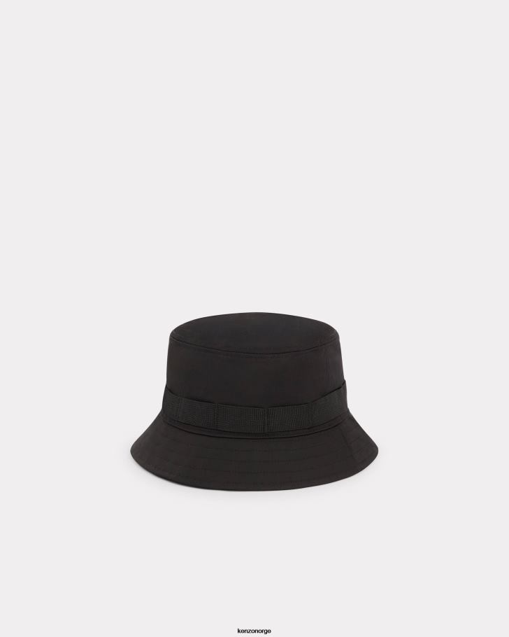 Kenzo tilbehør unisex svart jungel bøttehatt DVNVN819