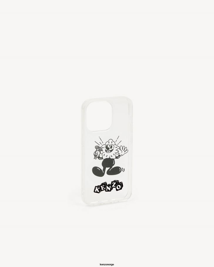 Kenzo tilbehør unisex svart iphone 14 pro deksel DVNVN833