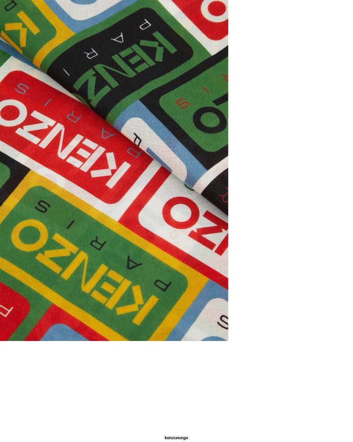 Kenzo tilbehør unisex flerfarget etikettenes store firkant DVNVN932