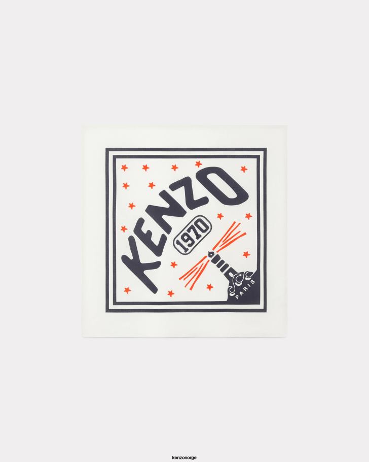 Kenzo tilbehør unisex off white fyrtårnets bandana DVNVN836