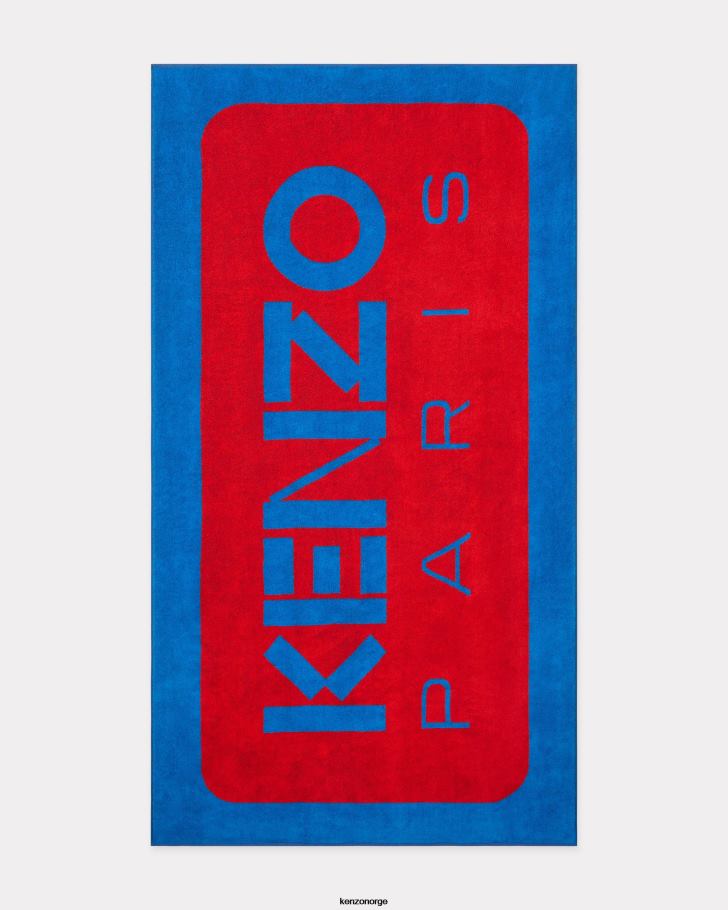 Kenzo tilbehør unisex varm rød paris strandhåndkle DVNVN872