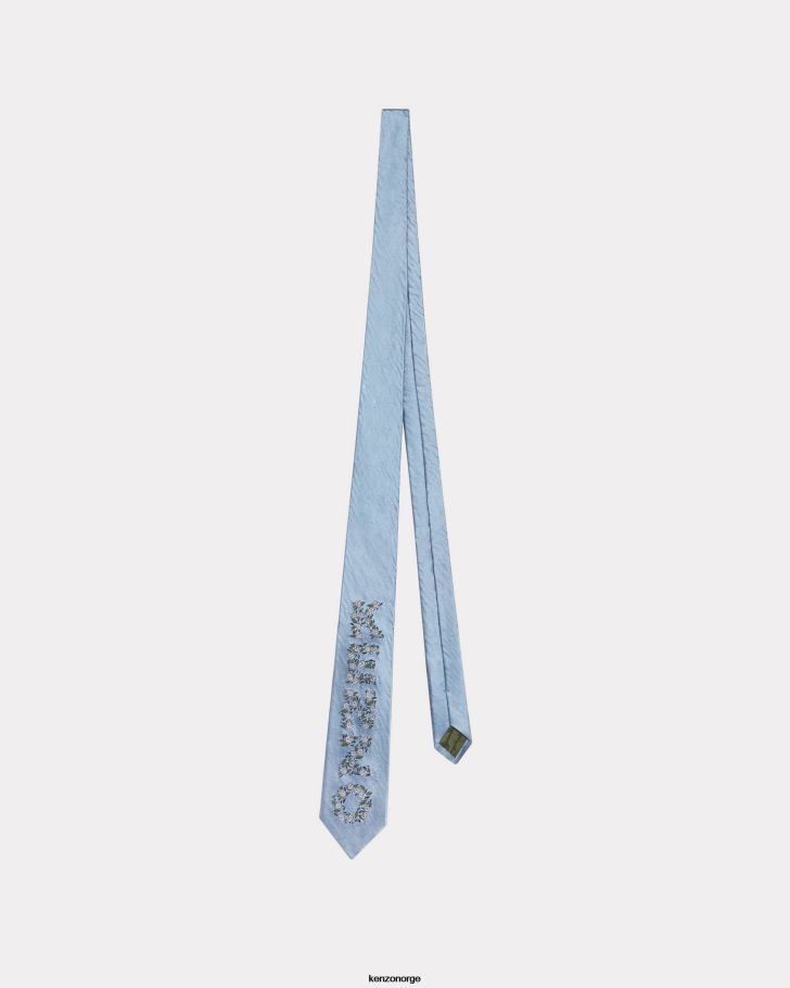Kenzo tilbehør unisex cyan hana ditzy' silkeskjerf DVNVN847