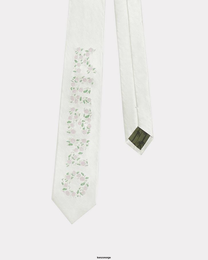 Kenzo tilbehør unisex off white hana ditzy' silkeskjerf DVNVN945