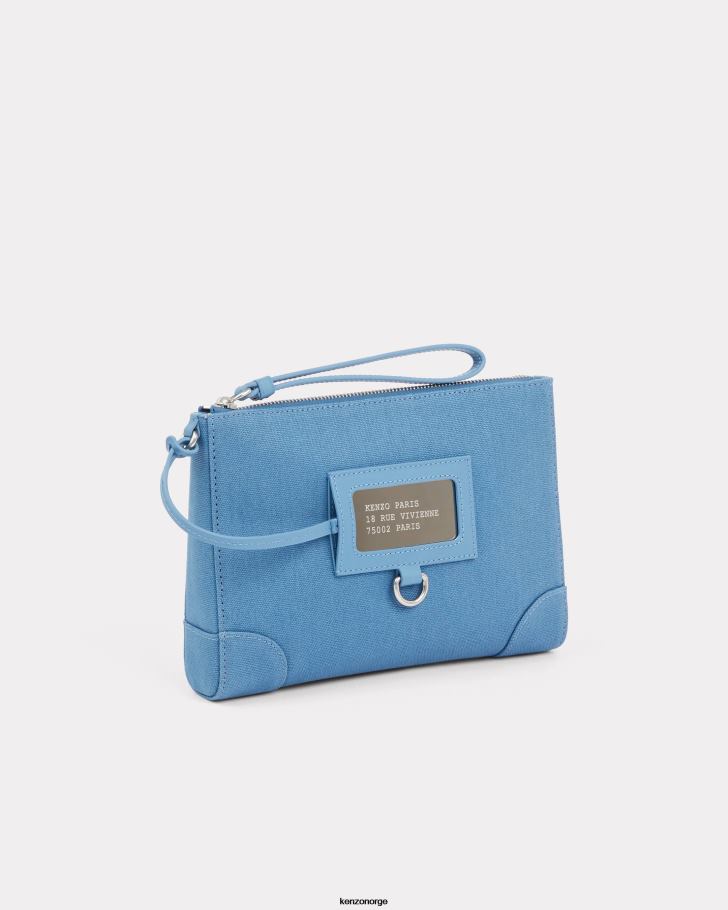 Kenzo tilbehør unisex cyan paris håndleddsrem veske DVNVN923