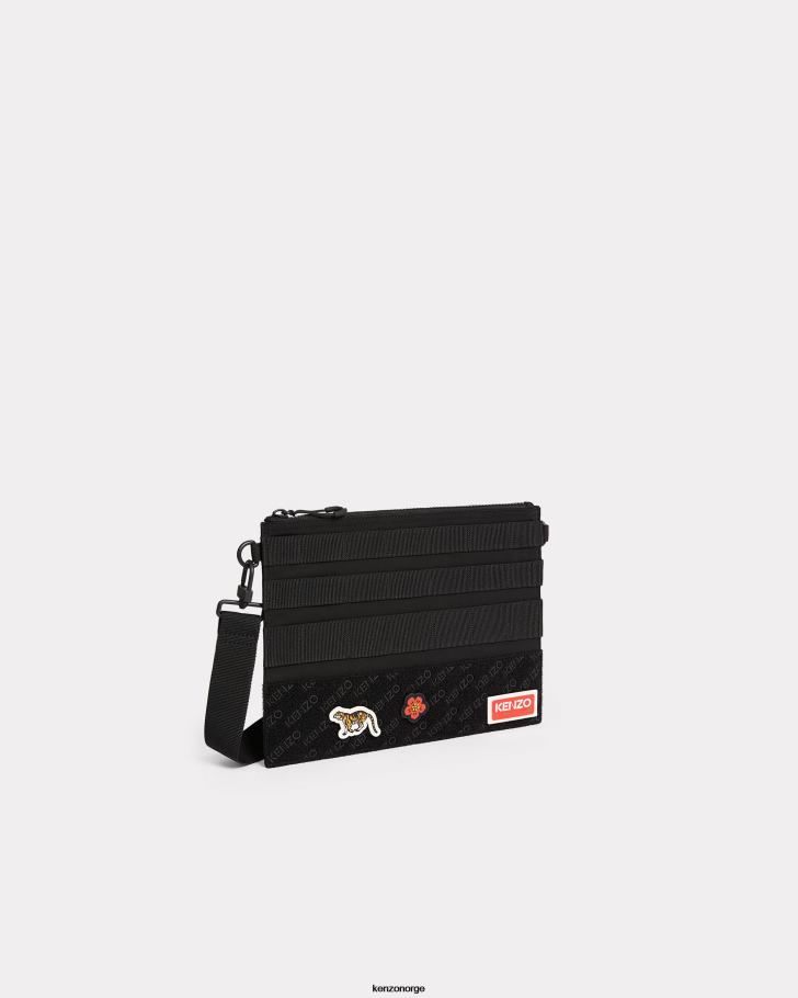 Kenzo tilbehør unisex svart jungel stor pose DVNVN865