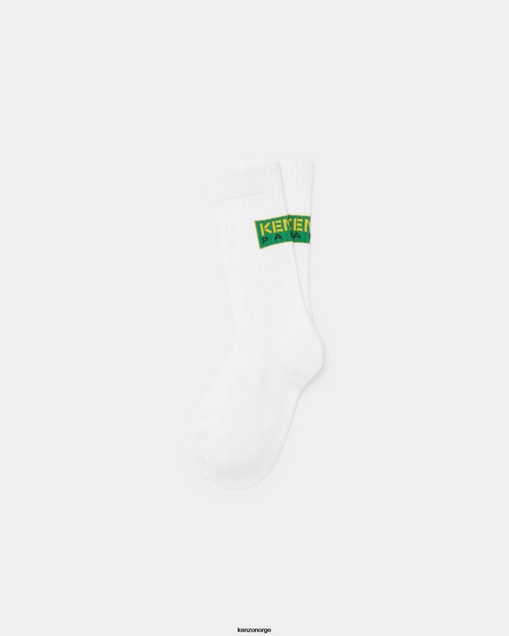 Kenzo tilbehør unisex grønn paris sokker DVNVN946