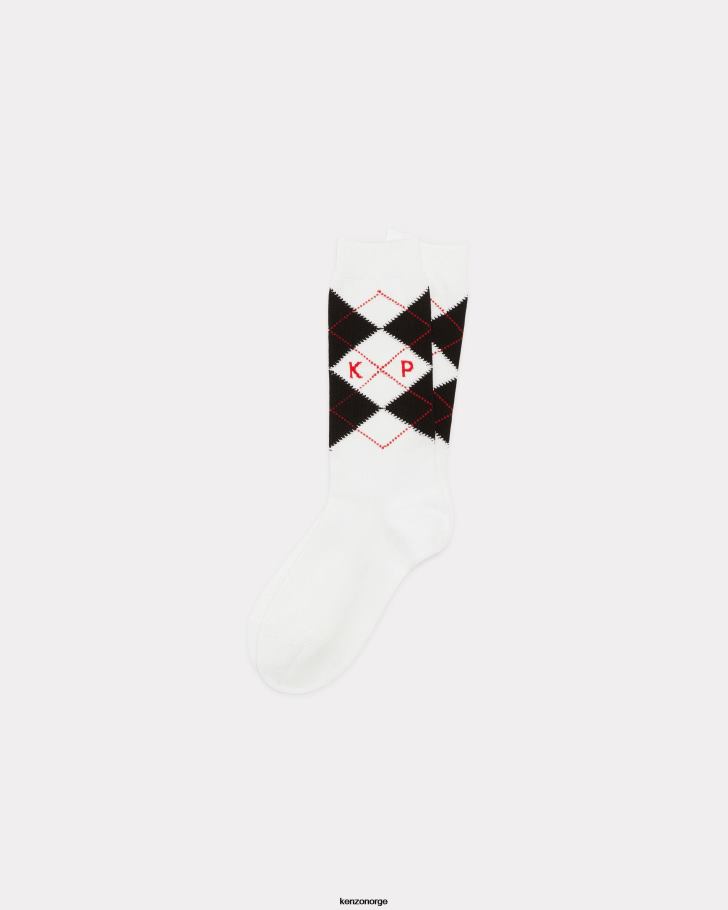 Kenzo tilbehør unisex off white kp' sokker DVNVN826